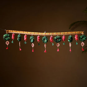 Handmade Beadwork Felt Bandhanwar Toran for Home Decor 19