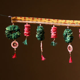 Handmade Beadwork Felt Bandhanwar Toran for Home Decor 19