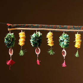 Multicolor - Handmade Beadwork Felt Bandhanwar Toran for Home Decor 20