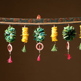 Multicolor - Handmade Beadwork Felt Bandhanwar Toran for Home Decor 20