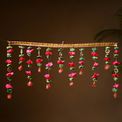 Handmade Beadwork Felt Bandhanwar Toran for Home Decor 21