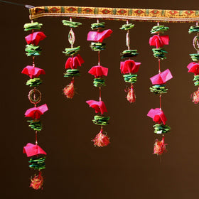 Handmade Beadwork Felt Bandhanwar Toran for Home Decor 21