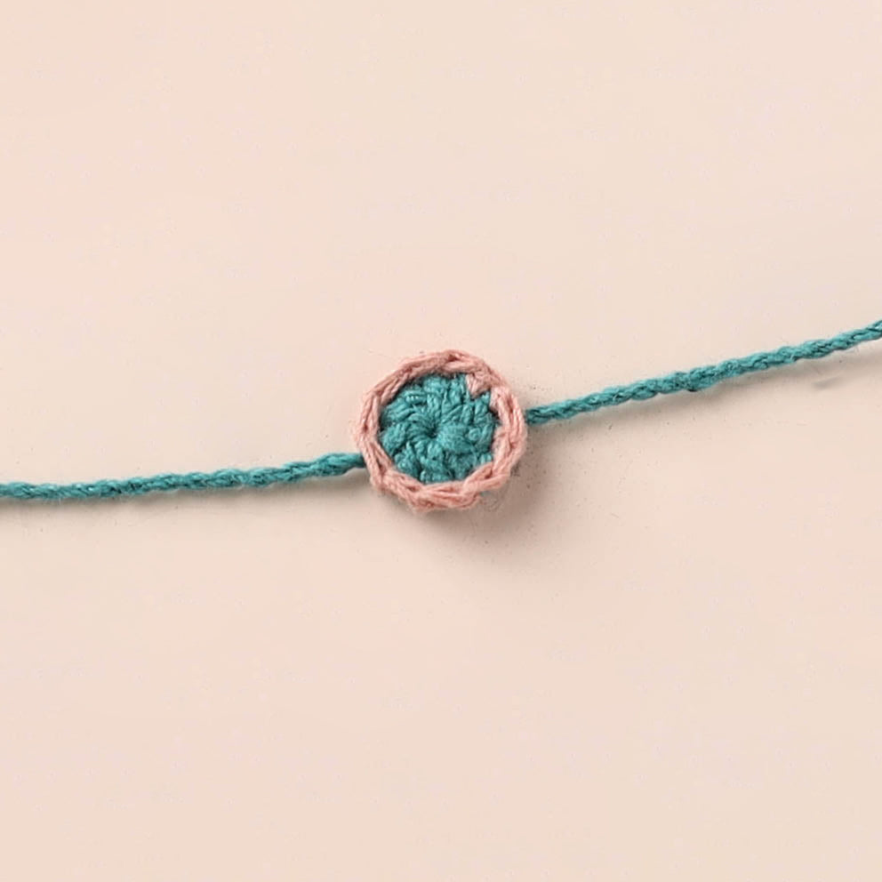 Tiny Flower - Handmade Eco-Friendly Plantable Seed Rakhi 02
