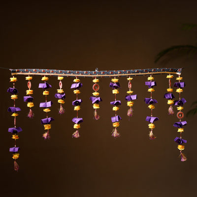Multicolor - Handmade Beadwork Felt Bandhanwar Toran for Home Decor 23