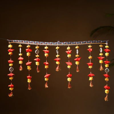 Handmade Beadwork Felt Bandhanwar Toran for Home Decor 24