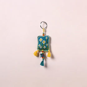 Tribal Hand Embroidered Keychain for Key & Bag 03