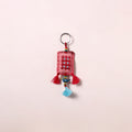 Tribal Hand Embroidered Keychain for Key & Bag 04