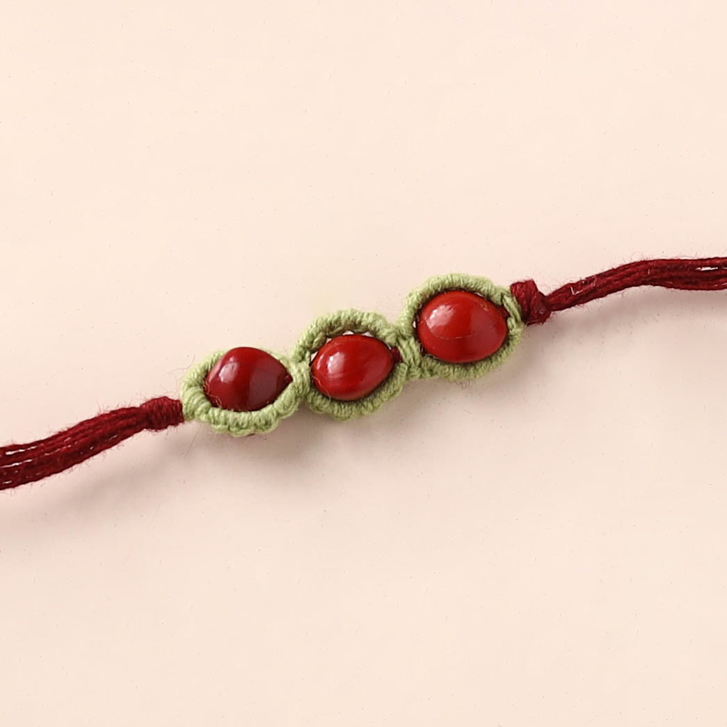 Handmade Eco-Friendly Plantable Seed Rakhi 07