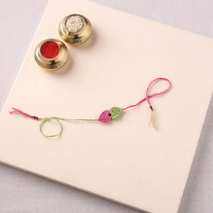 Leaf - Handmade Eco-Friendly Plantable Seed Rakhi 08