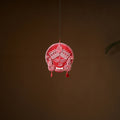 Maa Durga - Hand Embroidered Aipan Art Hanging for Home Decor 04
