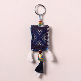 Tribal Hand Embroidered Keychain for Key & Bag 07