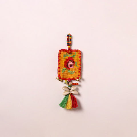 Tribal Hand Embroidered Car Hanging 12