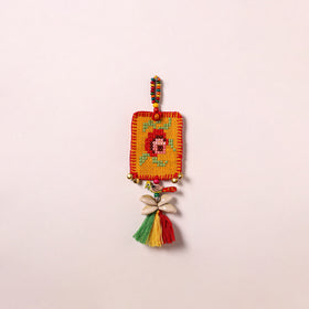 Tribal Hand Embroidered Car Hanging 12