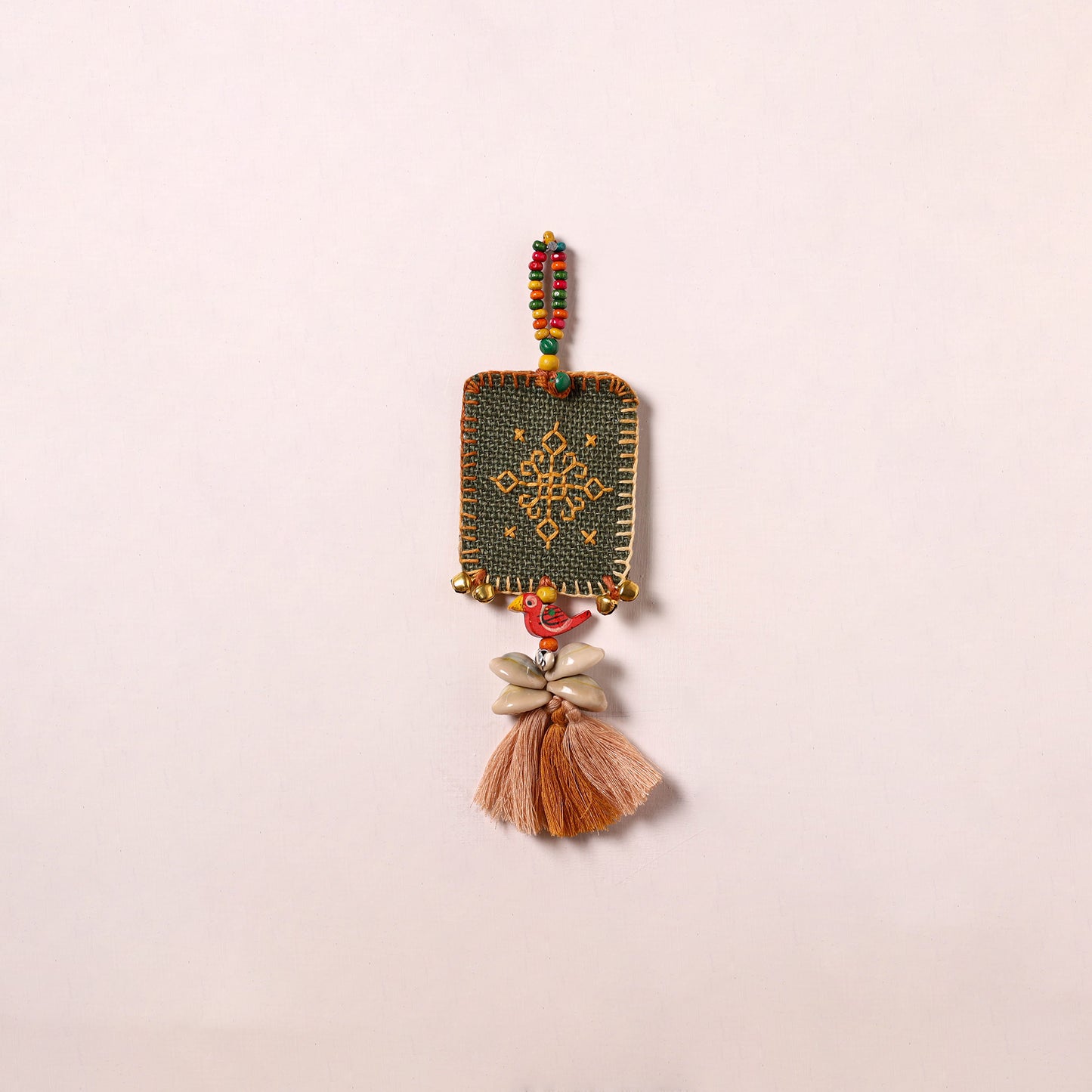 Tribal Hand Embroidered Car Hanging 15