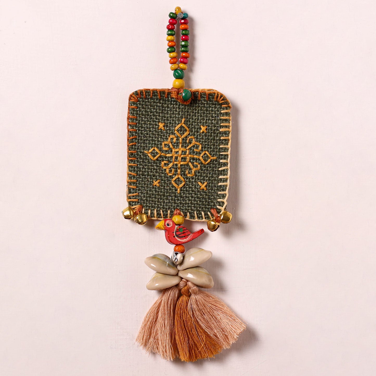 Tribal Hand Embroidered Car Hanging 15