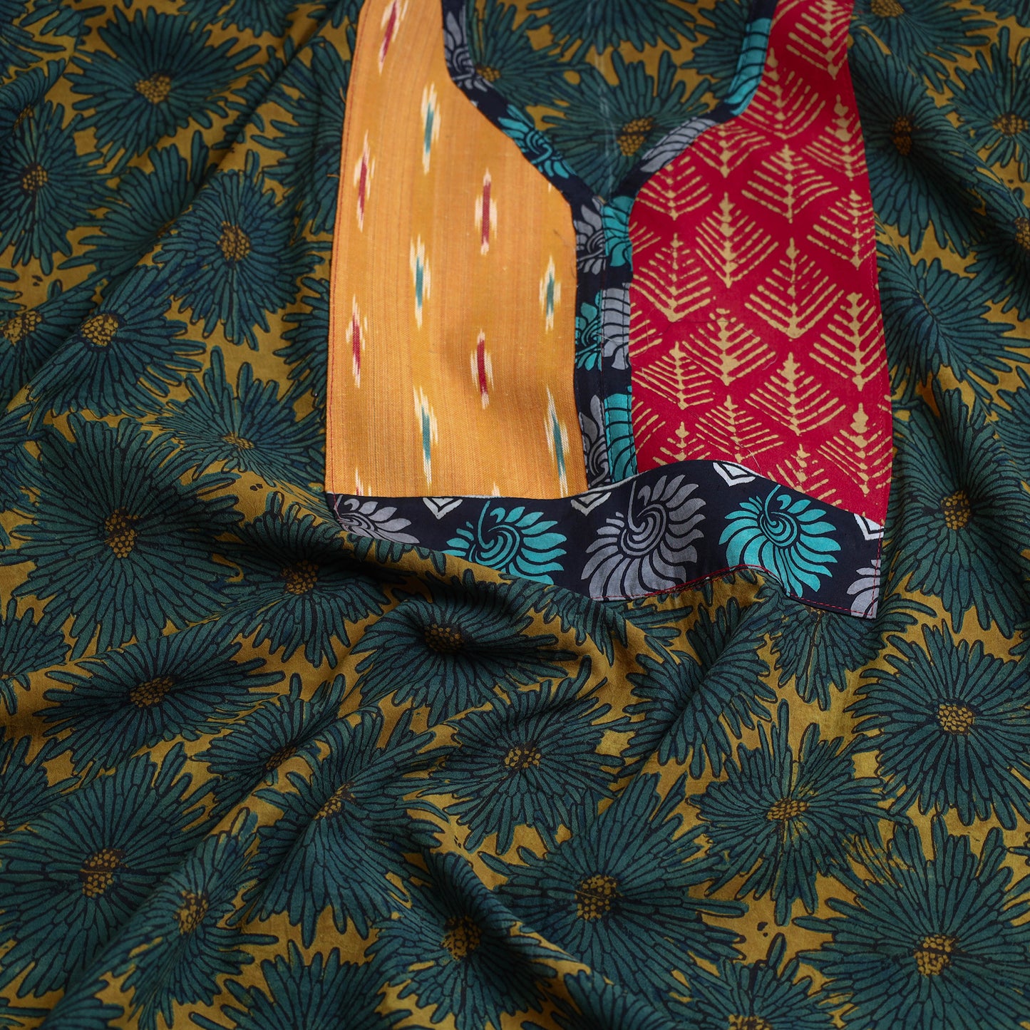 Patchwork Kurta Material