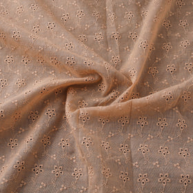 Floral Embroidered Cotton Hakoba Fabric 03