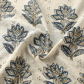 Kutch Hand Block Ajrakh Print Natural Dyed Cotton Hakoba Fabric 03