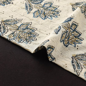 Kutch Hand Block Ajrakh Print Natural Dyed Cotton Hakoba Fabric 03