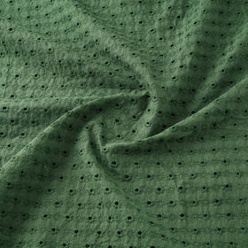 Floral Embroidered Cotton Hakoba Fabric 04