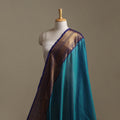 Blue - Kanchipuram Cotton Fabric with Zari Border 26