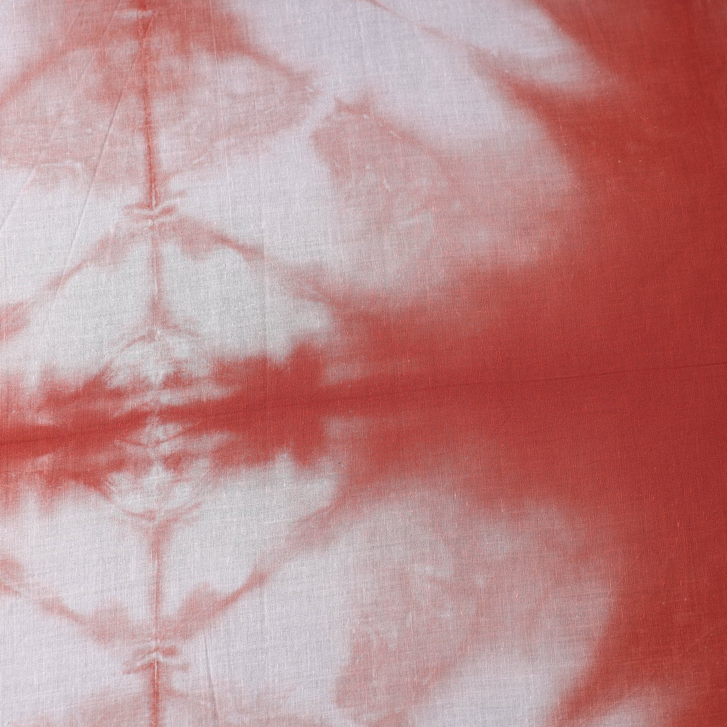 Red - Shibori Tie-Dye Precut Cotton Fabric (2.5 meter)