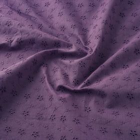 Floral Embroidered Cotton Hakoba Fabric 09