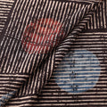 Black - kutch hand block ajrakh print natural dyed cotton