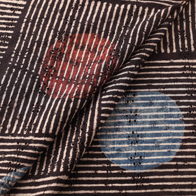 Kutch Hand Block Ajrakh Print Natural Dyed Cotton Hakoba Fabric 11