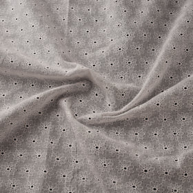 Floral Embroidered Cotton Hakoba Fabric 10