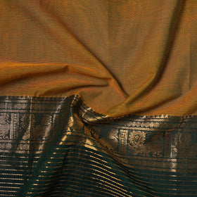 Kanchipuram Cotton Fabric with Zari Border 36