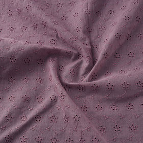 Floral Embroidered Cotton Hakoba Fabric 11