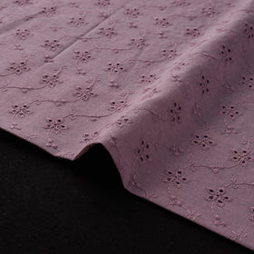 Floral Embroidered Cotton Hakoba Fabric 11