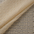 Floral Embroidered Cotton Hakoba Fabric 12