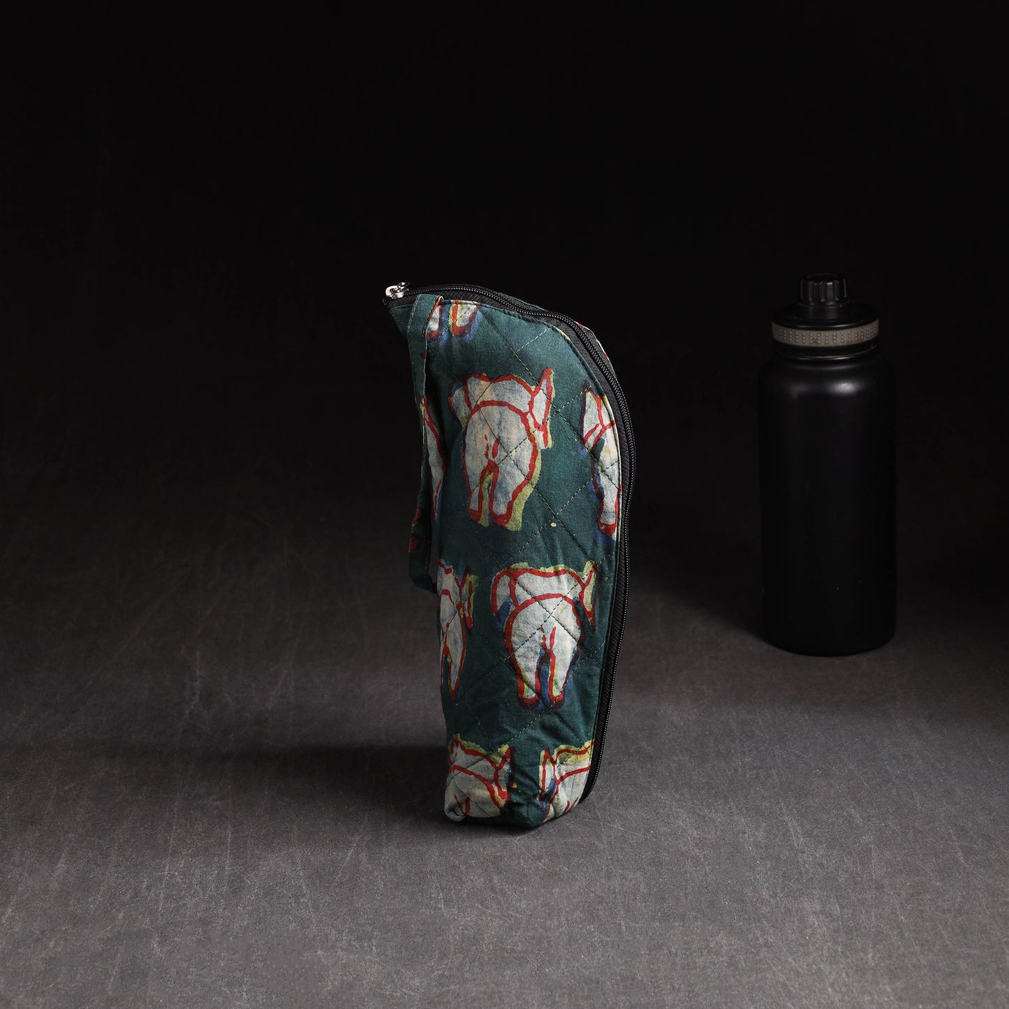 Handmade 1L Water Bottle Cover with Zipper 11