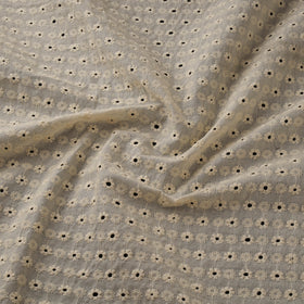Floral Embroidered Cotton Hakoba Fabric 12