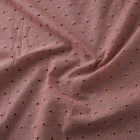Floral Embroidered Cotton Hakoba Fabric 13