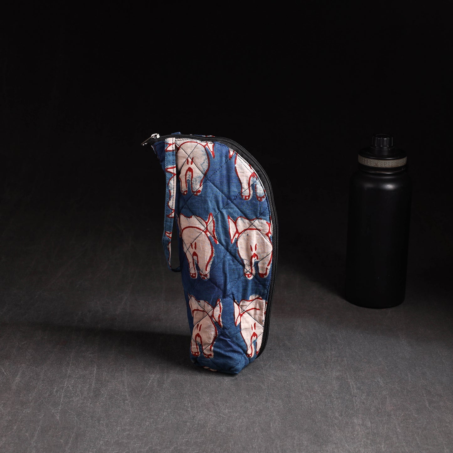 Handmade 1L Water Bottle Cover with Zipper 15