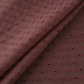 Floral Embroidered Cotton Hakoba Fabric 15