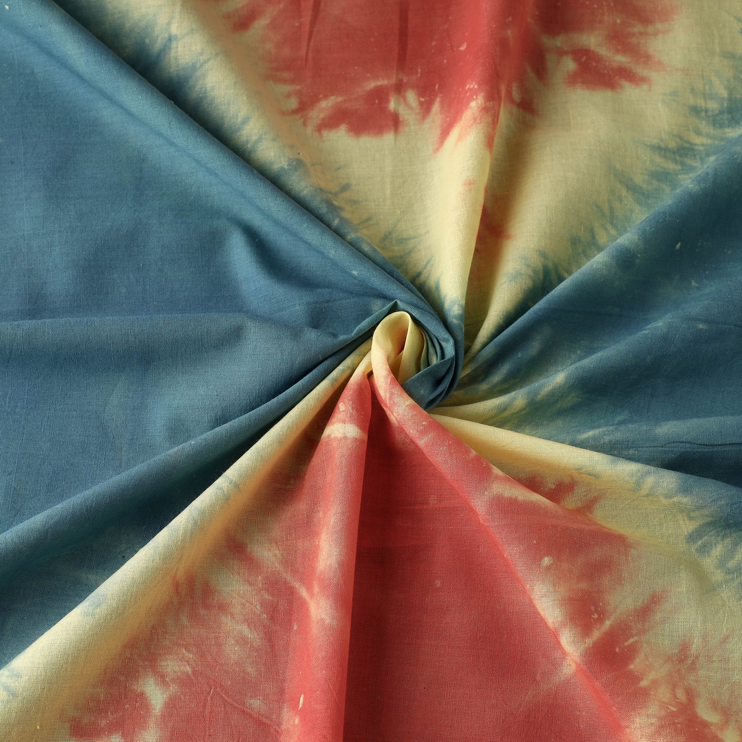 Multicolor - Shibori Tie-Dye Precut Cotton Fabric (2.5 meter)