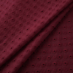 Floral Embroidered Cotton Hakoba Fabric 17