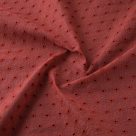 Floral Embroidered Cotton Hakoba Fabric 18