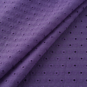 Floral Embroidered Cotton Hakoba Fabric 19