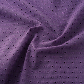 Floral Embroidered Cotton Hakoba Fabric 19