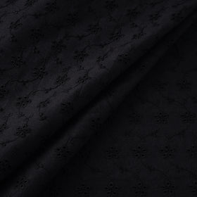 Floral Embroidered Cotton Hakoba Fabric 20