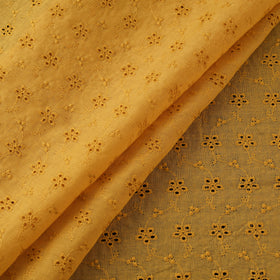 Floral Embroidered Cotton Hakoba Fabric 21