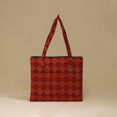 Handcrafted Cotton Quilted Handbag 01