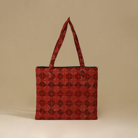 Handcrafted Cotton Quilted Handbag 01