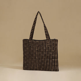 Handcrafted Cotton Quilted Handbag 02