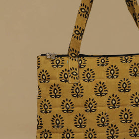 Handcrafted Cotton Quilted Handbag 04